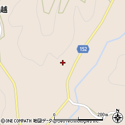 熊本県上益城郡御船町水越2559周辺の地図