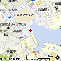 長崎県五島市紺屋町8周辺の地図