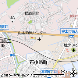 熊本県宇土市城之浦町281周辺の地図