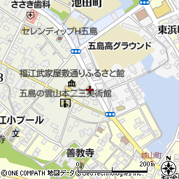 中尾モヤシ店周辺の地図