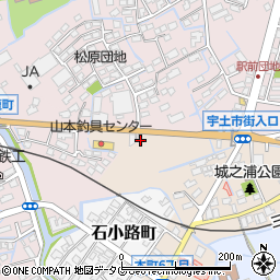 熊本県宇土市城之浦町270周辺の地図