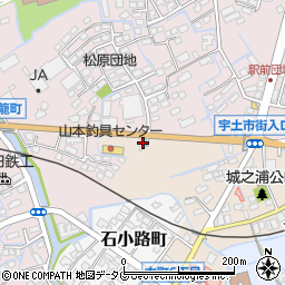 熊本県宇土市城之浦町275周辺の地図