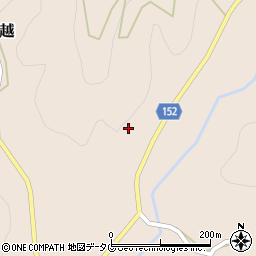 熊本県上益城郡御船町水越2562周辺の地図