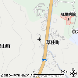 長崎県長崎市草住町25周辺の地図