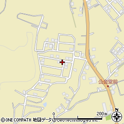 熊本県熊本市南区城南町東阿高1333周辺の地図