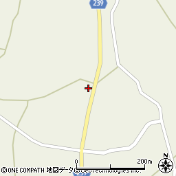熊本県上益城郡甲佐町田口578周辺の地図