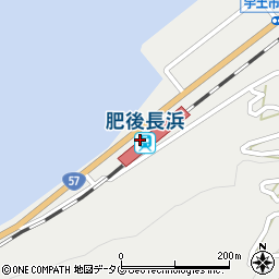 熊本県宇土市長浜町又周辺の地図