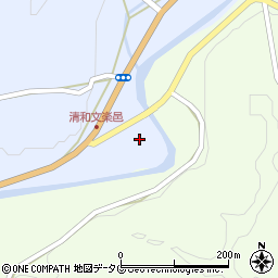 清和文楽館周辺の地図