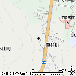 長崎県長崎市草住町28周辺の地図