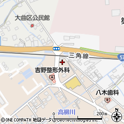 熊本県宇土市高柳町220周辺の地図