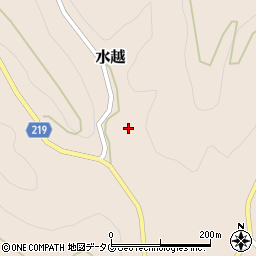 熊本県上益城郡御船町水越2485周辺の地図