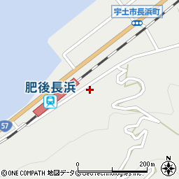 熊本県宇土市長浜町533周辺の地図
