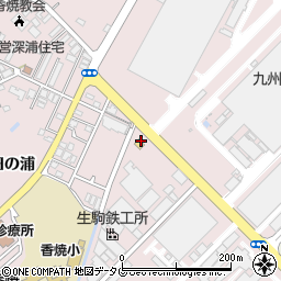長崎県長崎市香焼町（堀切）周辺の地図