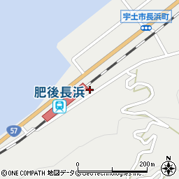 熊本県宇土市長浜町539周辺の地図