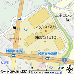 オフハウス　宇土店周辺の地図