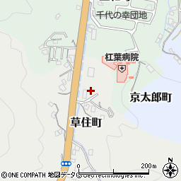 長崎県長崎市草住町312周辺の地図