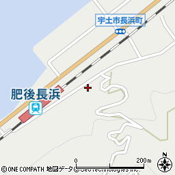 熊本県宇土市長浜町536周辺の地図