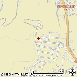 熊本県熊本市南区城南町東阿高1327-20周辺の地図