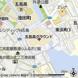 長崎県五島市紺屋町4周辺の地図