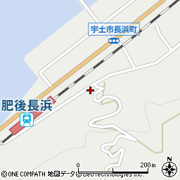 熊本県宇土市長浜町517周辺の地図