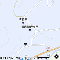 熊本県上益城郡山都町大平385周辺の地図