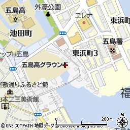 長崎県五島市紺屋町周辺の地図