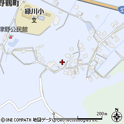 熊本県宇土市野鶴町1379周辺の地図