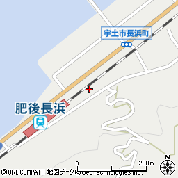 熊本県宇土市長浜町512周辺の地図