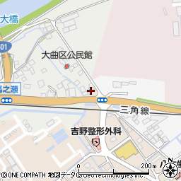 熊本県宇土市高柳町237周辺の地図