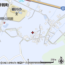 熊本県宇土市野鶴町1377周辺の地図