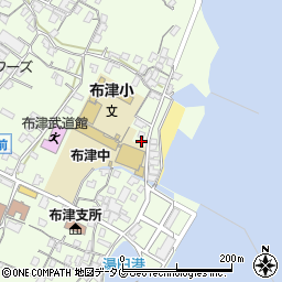 長崎県南島原市布津町乙1672周辺の地図