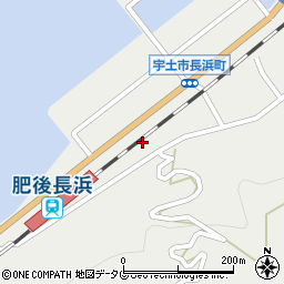 熊本県宇土市長浜町509-6周辺の地図