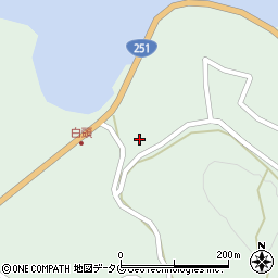 長崎県雲仙市南串山町甲801周辺の地図