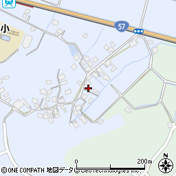 熊本県宇土市野鶴町1357周辺の地図