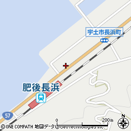 熊本県宇土市長浜町2140周辺の地図