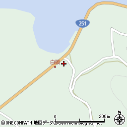 長崎県雲仙市南串山町甲1851周辺の地図