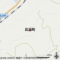 熊本県宇土市長浜町周辺の地図