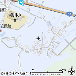 熊本県宇土市野鶴町1376周辺の地図