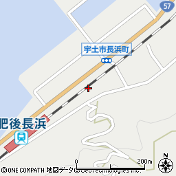 熊本県宇土市長浜町503周辺の地図