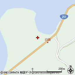 長崎県雲仙市南串山町甲1874周辺の地図