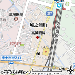 高浜眼科医院周辺の地図