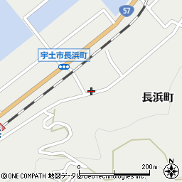 熊本県宇土市長浜町463周辺の地図