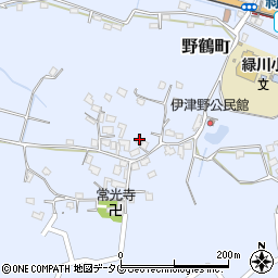 熊本県宇土市野鶴町619周辺の地図