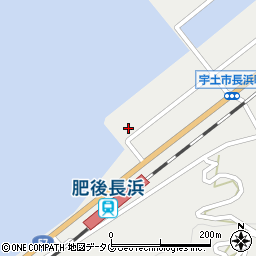熊本県宇土市長浜町2104周辺の地図
