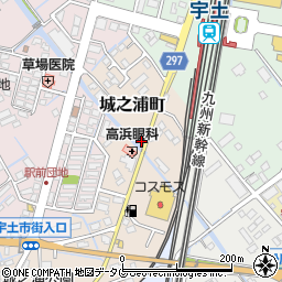 熊本県宇土市城之浦町57周辺の地図