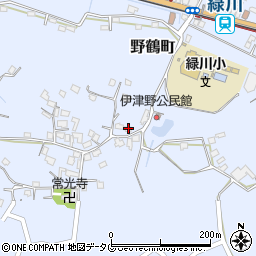 熊本県宇土市野鶴町607周辺の地図