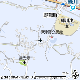 熊本県宇土市野鶴町612周辺の地図