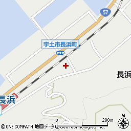 熊本県宇土市長浜町487周辺の地図