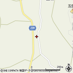 熊本県上益城郡甲佐町田口1076-1周辺の地図
