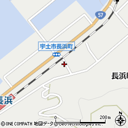 熊本県宇土市長浜町481-2周辺の地図